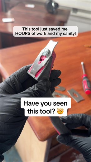Did you know this tool even existed?! 🤯 This contour carbide scraper has come in so handy for my furniture flips! I tried out this affordable hand tool and I will never sand the same again! It’s been such a game changer for me and saves SO MUCH TIME hand sanding wood furniture! It has different blade shapes and sizes to help you remove the finish on those hard to reach or awkward areas when refinishing wood. #woodworking #sanding #sandingwood #woodworkingtools #tools #furnituremakeover #sanding