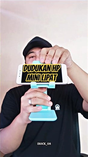 Mini foldable cellphone holder