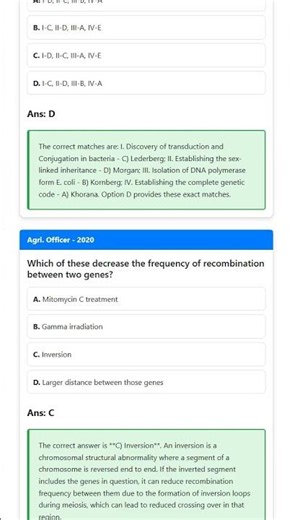 Linkage and Recombination