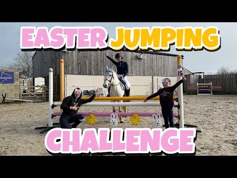 EASTER SHOWJUMPING CHALLENGE! - WHICH RIDER AND PONY CAN SCORE THE HIGHEST POINTS?