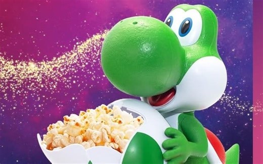 Yoshi Popcorn Bucket Announced For The Super Mario Galaxy Movie