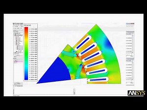 Electric Machine Design Flow with ANSYS, Inc. Tools