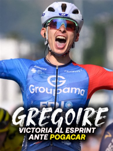 Romain Grégoire gana etapa 2 del Tour de Suiza y frena a Pogacar