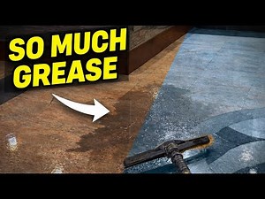 This Restaurant Floor Was FILTHY… So I Cleaned It | No Talking