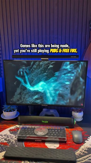 PUBG or FREE FIRE? How about The Witcher 4? #viral #gaming #gamer