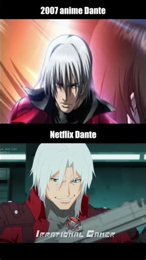 2007 anime Dante vs Netflix Dante
