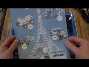 Распаковка.Металлический конструктор Eitech.