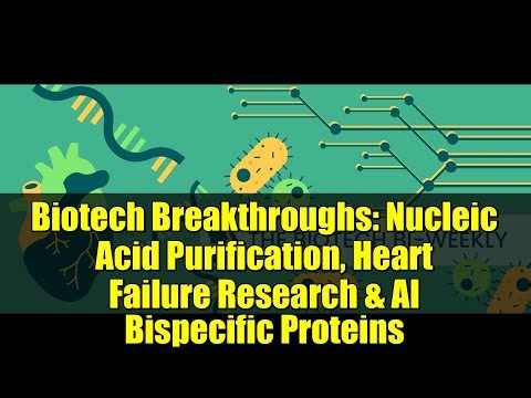 Biotech Breakthroughs: Nucleic Acid Purification, Heart Failure Research & AI Bispecific Proteins