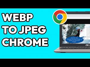 How To Save WebP File As JPEG With Chrome Extension (EASY)