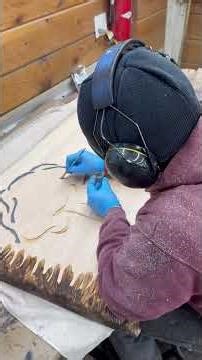 Carving a Business Logo Without a CNC Machine