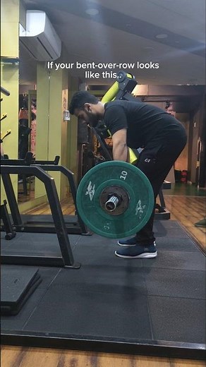 Bent Over Row: Stop This Mistake ❌ Do This Instead ✅