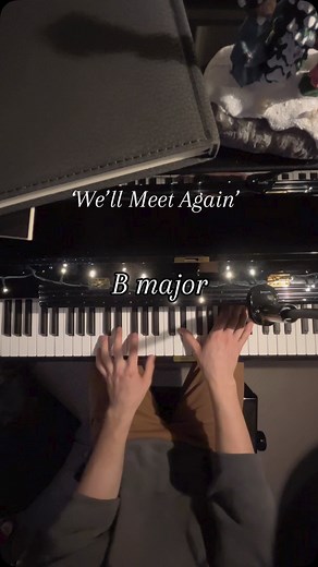 Wing Keys on Instagram: "‘We’ll meet again’ chords tutorial #pianotok #pianocover #wellmeetagain #piano #pianomusic #pianotutorial"