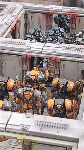 Alpha Legion vs Imperial Fists clash in Zone Mortalis #horusheresy #warhammer40k