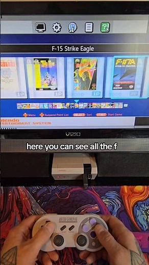 Modded NES classic. hacked the system to put all games on it. #nes #Nintendo #mod #DIY