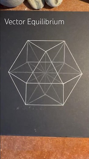 How to draw the Vector Equilibrium. Fast