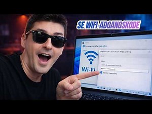 SÅDAN SER DU WIFI-ADGANGSKODEN PÅ DIN BÆRBARE COMPUTER 📶