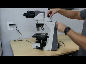 Installing a Nikon C-TEP Camera adapter on a Nikon Microscope