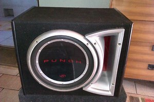 subwoofer rockford fosgate pl1-112 4ohm-150 watts rms/peak