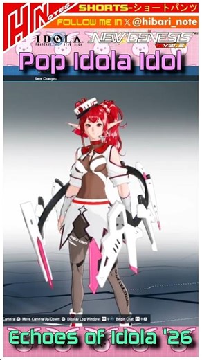 【PSO2NGS】Pop Idola Idol Echoes of Idola Echoes of Idola '26 #mmorpg #pso2 #pso2global #ngs #sega