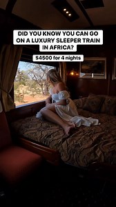 Would you want to go on this all inclusive luxury sleeper train from Zimbabwe to South Africa? #rovosrail | Camps Bay Girl