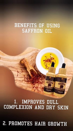 Organic Saffron Oil for Skin and Hair -Natural and hand-made. I've been using this oil on my face for the past 5 weeks and saw results after 2 weeks (acne spots fading and the discoloration (due to pregancy) has decreased significantly, my hair also has been getting thicker and growing. #shrinkageisreal Instructions on how to use is on label. How to purchase, visit Saffronsstylez.com click on shop. If u r in Scarborough and want to pick up, u can select that option at checkout, otherwise, select