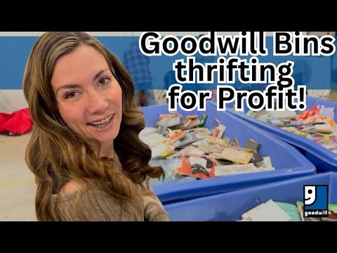 Goodwill Bins Thrifting for Profit - 3 Thrift Stores Shopping Spree & Thrifted makeovers Reselling