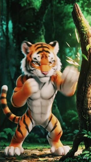 Little Tiger vs Shadow Wolf 🔥🐺 | Cartoon Animation Story | Tiny Tiger TV