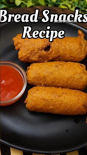 Crispy Bread Snacks Recipe 😋 | Easy Evening Snacks