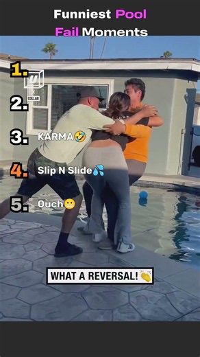 Funnies POOL FAIL Moments!!!! #pool #summer #viral #fail #ranking #funny #poolfail