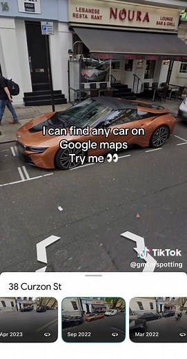 Discover Any Car Using Google Maps