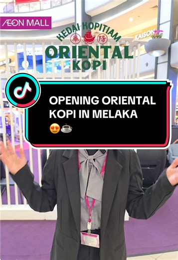 Oriental Kopi Grand Opening in Melaka