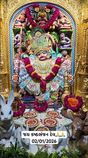 🚩 New Year Aarti & Live Darshan | Salangpur Kashtbhanjan Hanumanji