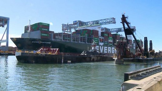 Newly upgraded Conley Container Terminal welcomes largest container ship to ever dock in Boston