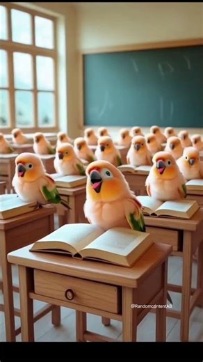 “Animal Classroom Squad! All Studying Together 😂📚”#funny video#shorts