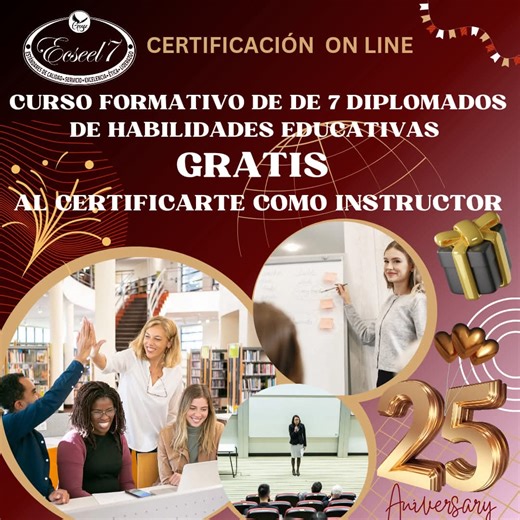 🦅Convierte tu experiencia en propósito... Con el Desafío 7 en 7 accedes a un programa formativo con 7 diplomados, que te prepara como Instructor Certificado con AVAL DE LA SEP, aprendiendo a enseñar, diseñar y vender tus cursos y ofrecer a tus alumnos documentos con respaldos oficiales. 🎓 Certificación con beca incluida 💳 Plan de pagos accesible ⏰ Estudia online, a tu ritmo 👉 Solicita información: https://walink.co/6de054 🤝 Accede al grupo exclusivo: https://chat.whatsapp.com/FU91kBu7xShAFG