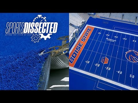 How the BOISE STATE BLUE TURF is MADE | Sports Dissected