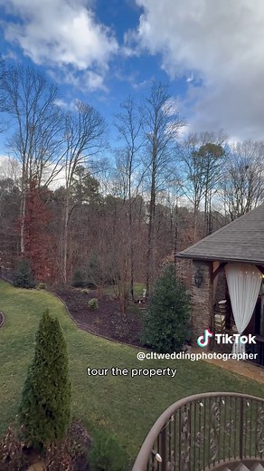 This is the Secret Garsen Estate in Huntersville North Carolina 💍 This wedding venue provides plenty of gorgeous space with a beautiful outdoor area for all your guests to enjoy your wedding day More tours coming soon! #cltweddingphotographer #2026bride #ncweddingvenue #bridetok #ncweddingphotographer