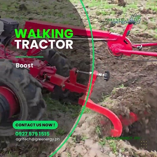Walking Tractor | Smarter Farming with Greenergy Agritech
