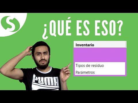 TIPOS DE RESIDUOS y PARÁMETROS en SimaPro