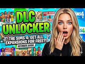 Sims 4 DLC UNLOCKER ✅ ALL Sims 4 Expansion DLC for FREE 🤩 Mac, PC, Steam, Playstation, Xbox 2026