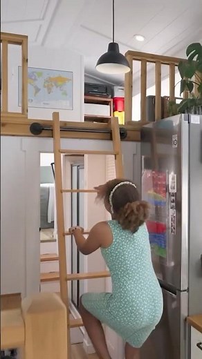 When you have a Tiny House, but the kids live upstairs #shorts