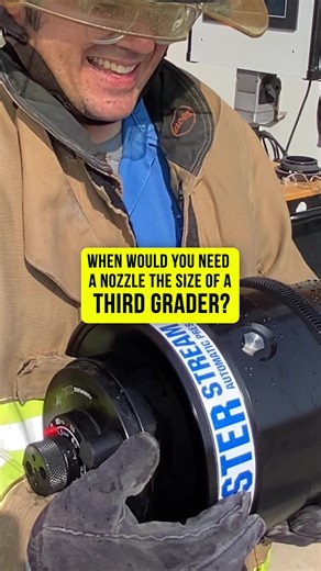 🌊 The biggest nozzle TFT makes is the Master Stream 4000. So exactly when would you need a nozzle that size? Industrial firefighter Brian Podsiadlik explains tactical situations that require that kind of water. 🍎 Want to learn more? Check out the refreshed TFT website to configurate your nozzle! Whether you're an industrial firefighter, rural volunteer or climbing high rises in an urban environment, TFT has the resources to help you perform at your best. #firefighting #firefighters #monitor #t
