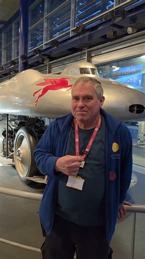 Day 5: 24 days of Thinktank exhibits. Meet the Railton Mobil Special. Designed by British engineer Reid Railton and driven by John Cobb, this car didn’t just break the land-speed record… it obliterated it. Powered by two Napier Lion aero engines, it roared to: 350 mph (1938) ➡️ 370 mph (1939) ➡️ 394 mph (1947). On the Bonneville Salt Flats in 1947, it set a world land-speed record of 394.19 mph (634.39 km/h) - and to this day, it remains the fastest piston-engined, wheel-driven car ever official