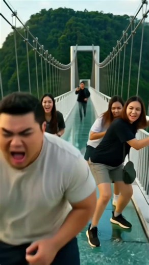 The Deadly Glass Bridge Collapse: What Really Happened? #shorts #shortsai #shortsvideo