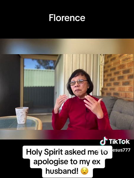 Holy Spirit asked her to apologise to her ex husband for her part in the breaddown of their marriage. She said she couldn’t. Holy Spirit showed her a verse that convicted her and that he wanted her free. #jesus #christian #testimony @Why Jesus? full video @whyjesus777