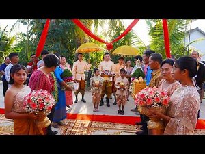 Traditional Cambodian Wedding Ceremony | Beauty, Culture & Family Celebration
