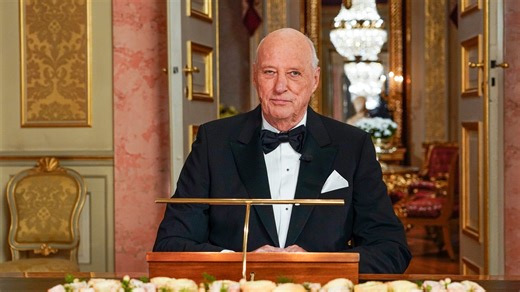 Kong Harald V taler til folket