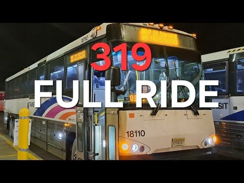 New Jersey Transit 319 FULL RIDE 2026