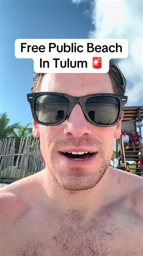 Tulum is finally heading in the right direction with free beach access #tulumbeach #publicbeach #freebeachaccess #traveltulum #mexico🇲🇽