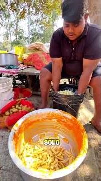 fabrica de papas fritas en india🥵 #factory #humor #india #comida